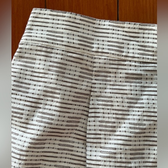 NWT Madewell Clean Pull-On Shorts in Jacquard - Size 0 - Brown & Cream - Picture 5 of 8